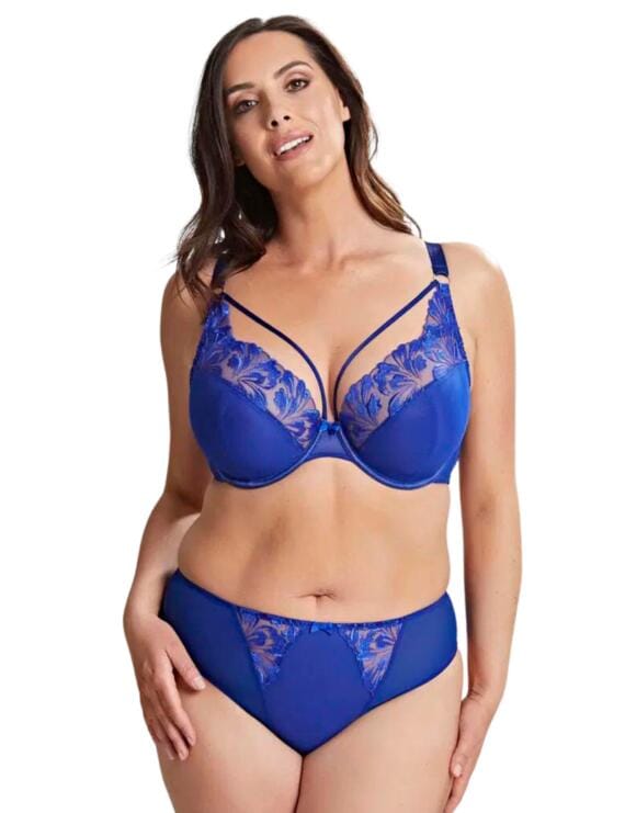 Jaida Plunge Bra (Cobalt, 100F)