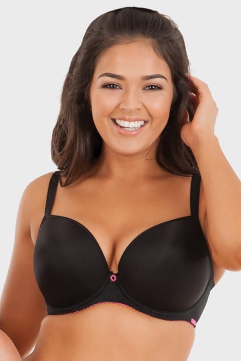 Smoothie Soul Plunge Bra (Black, 85DD)