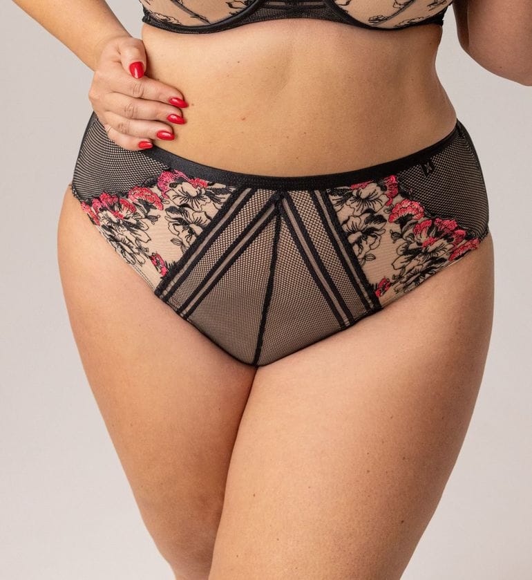 FLAMENCO briefs high waist (BLACK, XL)